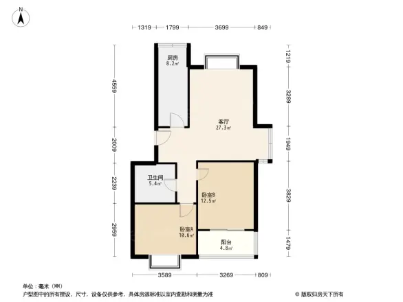 南山碧海苑户型图