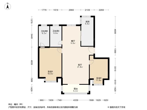 映雪佳苑户型图