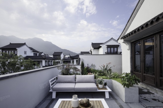 绿城富春玫瑰园实景图