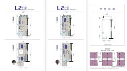 云城中心1室1厅1厨1卫建面47.53㎡