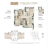 中建壹品澜悦106/109平3居室