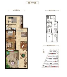 澳海·云杉赋3室2厅1厨1卫建面95.0㎡