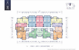 恒大城3室2厅1厨2卫建面46.0㎡