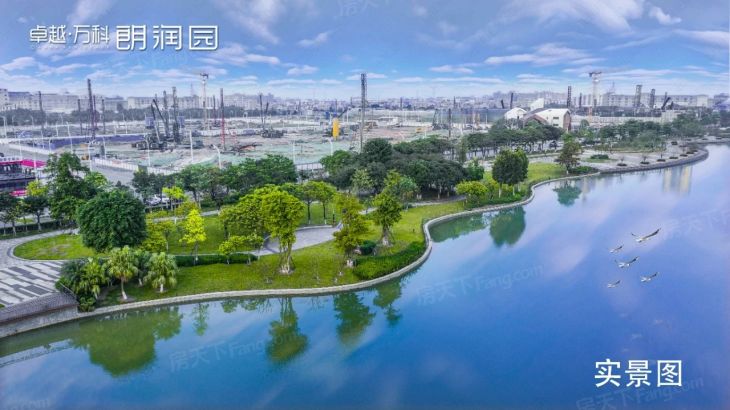 卓越万科朗润园实景图