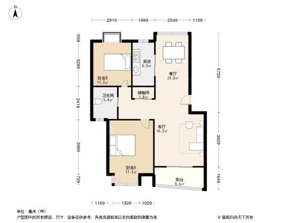 曹江公寓户型图