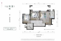 B2户型建面约125㎡-下叠