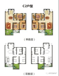 亚威金尊3室2厅2卫建面130.00㎡