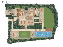 钟山国际高尔夫4室3厅1厨4卫建面628.87㎡