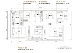 世茂云锦3室2厅1厨2卫建面125.00㎡