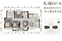 天颂03户型