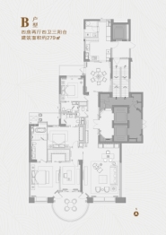 云顶至尊4室2厅4卫建面279.00㎡