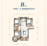 五期标准层B户型