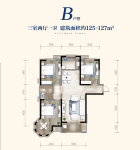 四期B户型125-127平