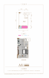 鑫远·揽悦1室1厅1厨1卫建面34.24㎡