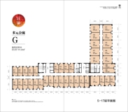 青怡坊昆蘭G公寓户型平面图