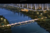 跨江大桥效果图