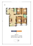 建面约157.65平