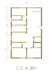 301平米G3户型