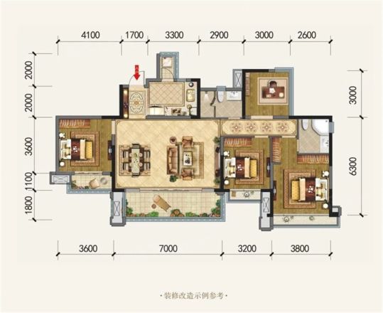 澜台府户型图