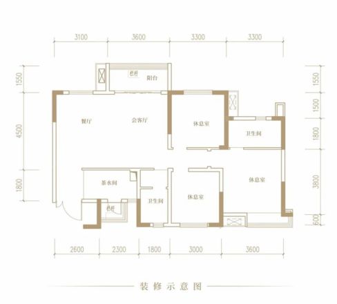 澜台府户型图
