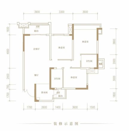 澜台府户型图