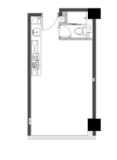 熙汐loft建面46平户型