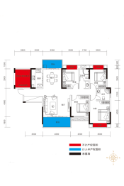 华琦嘉美·新时代广场4室2厅1厨2卫建面149.85㎡