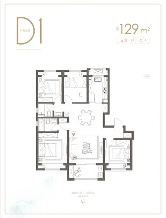 大华朗香公园里户型图