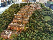 苏式合院,位于小区南面,可看山景. 买别墅找小姜