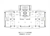 建面约441.9㎡户型