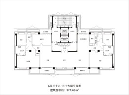 博译上坤·云峯4室3厅1厨2卫建面377.63㎡