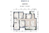 D1洋房建面140平户型