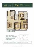 光谷未来城叠墅C地块8号楼C1户型