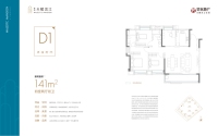 141平D1户型