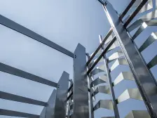 玻璃幕墙大平层,出则繁华,入则宁静