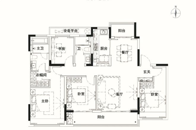 璞悦湖畔户型图