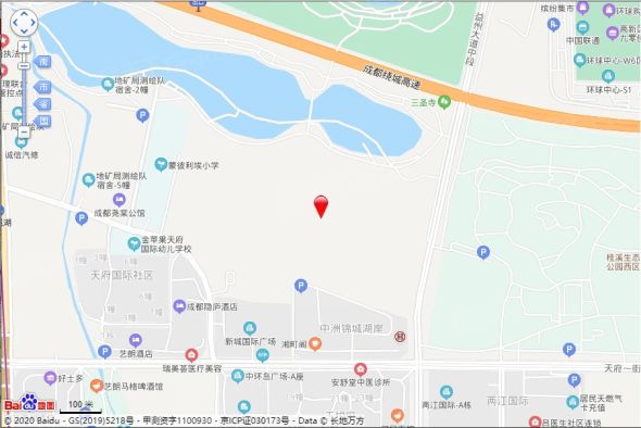 中洲锦城湖岸2期交通图