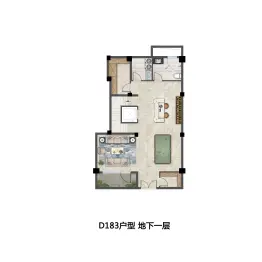 盛泽颐和公馆5室2厅1厨3卫建面183.0㎡
