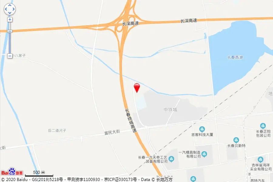 中铁逸境交通图