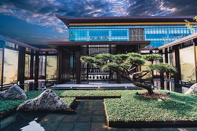 振兴江山赋实景图