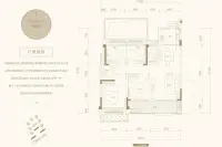 洋房-C1-改造前户型线框图