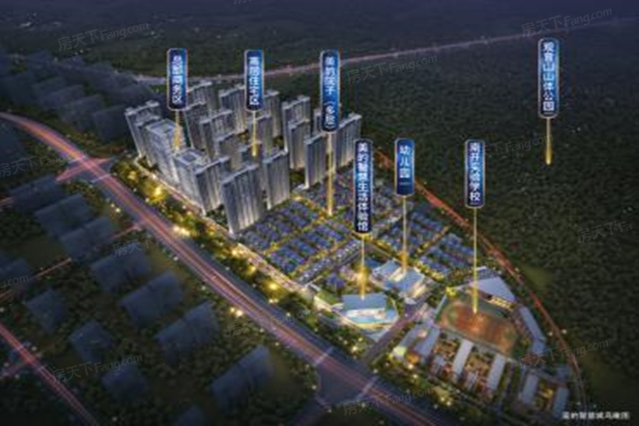 美的·智慧城效果图
