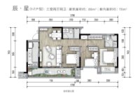 Y-F户型建面约88平