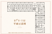 DI栋9-11层平面图