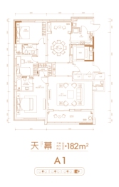 卧龙东方郡3室2厅1厨2卫建面182.00㎡