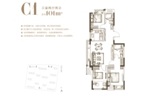 C1户型101㎡