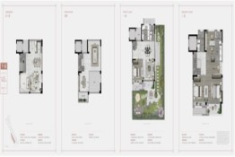 融信招商兴望轩4室2厅1厨3卫建面145.00㎡