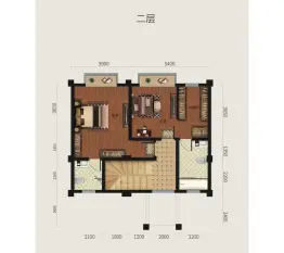 福林山庄5室2厅1厨6卫建面227.00㎡