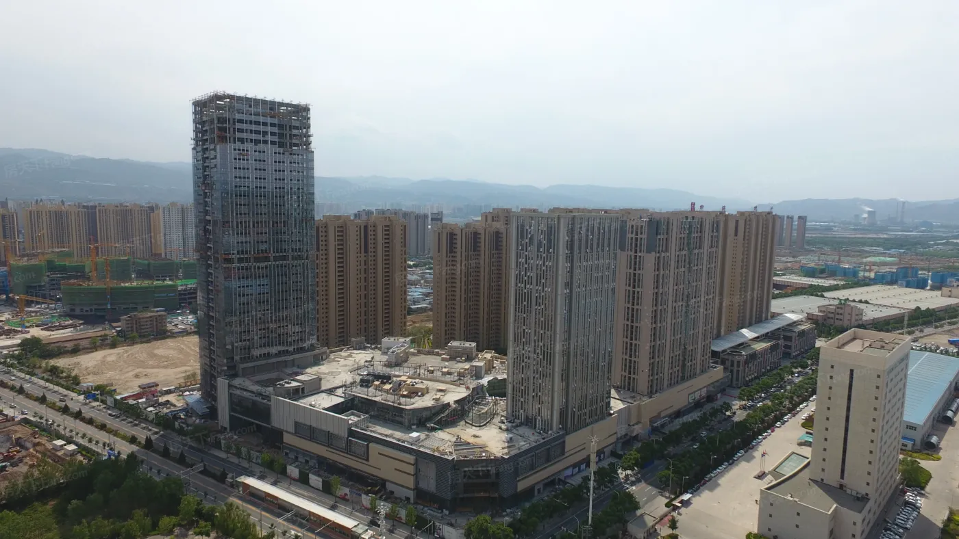 中海广场实景图-兰州写字楼网-房天下