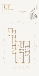 首城珑玺4室2厅1厨2卫建面191.00㎡